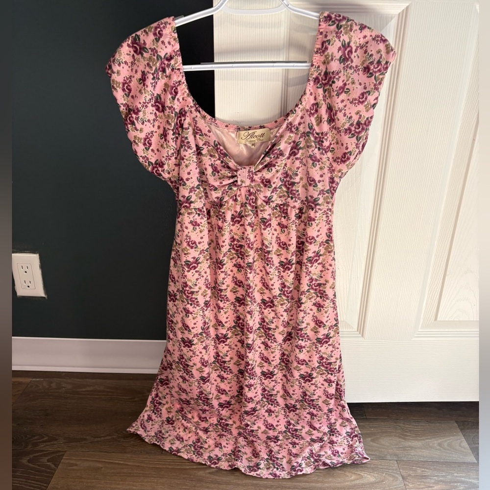 Alcott Pink Floral Dress
